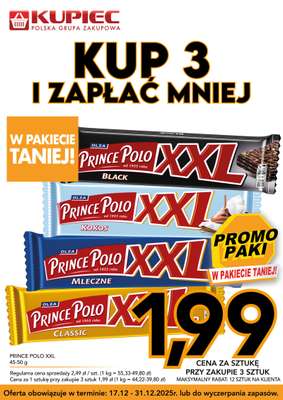 Kupiec - gazetka promocyjna Promopaki od środy 17.12 do środy 31.12 - strona 18