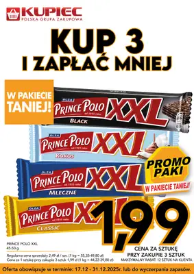 Kupiec - gazetka promocyjna Promopaki od środy 17.12 do środy 31.12 - strona 18