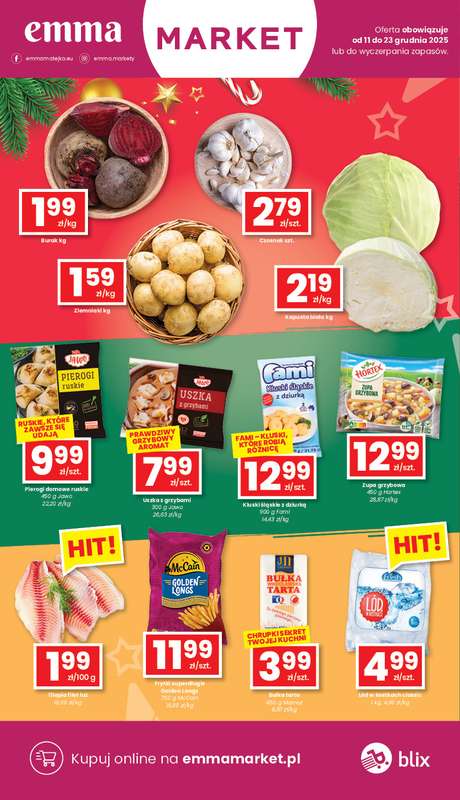 emma MARKET - gazetka promocyjna Gazetka od czwartku 11.12 do wtorku 23.12 - strona 2