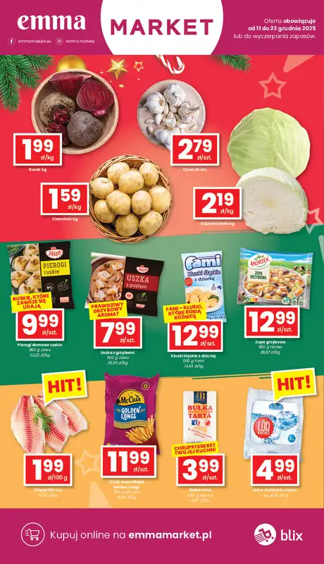 emma MARKET - gazetka promocyjna Gazetka od czwartku 11.12 do wtorku 23.12 - strona 2