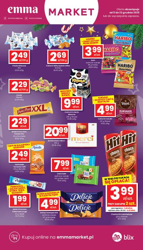 emma MARKET - gazetka promocyjna Gazetka od czwartku 11.12 do wtorku 23.12 - strona 14