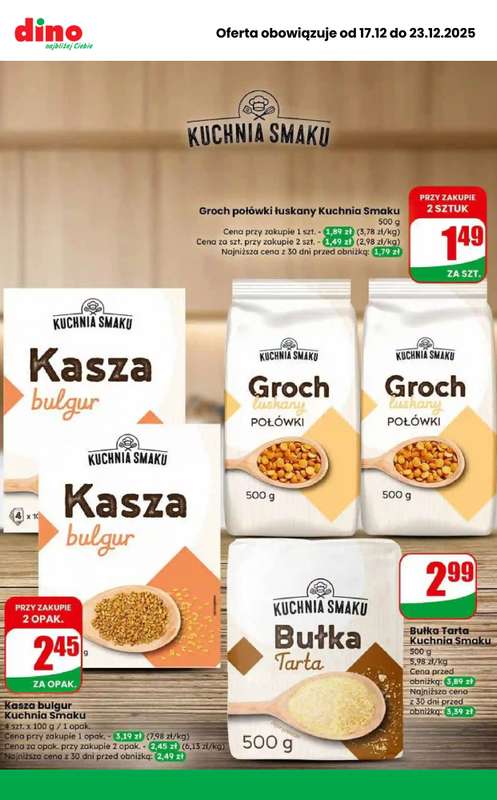 Dino - gazetka promocyjna Najlepsze promocje! od środy 17.12 do wtorku 23.12 - strona 6