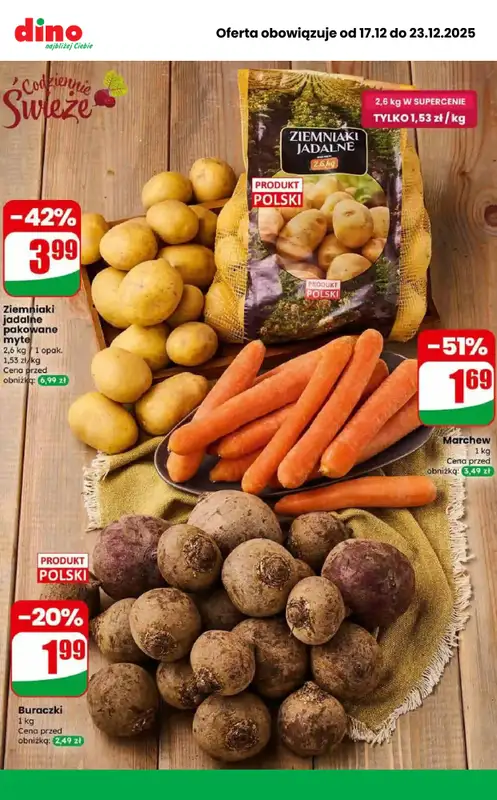 Dino - gazetka promocyjna Najlepsze promocje! od środy 17.12 do wtorku 23.12 - strona 7
