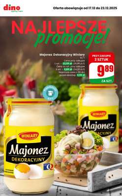 Dino - gazetka promocyjna Najlepsze promocje! od środy 17.12 do wtorku 23.12