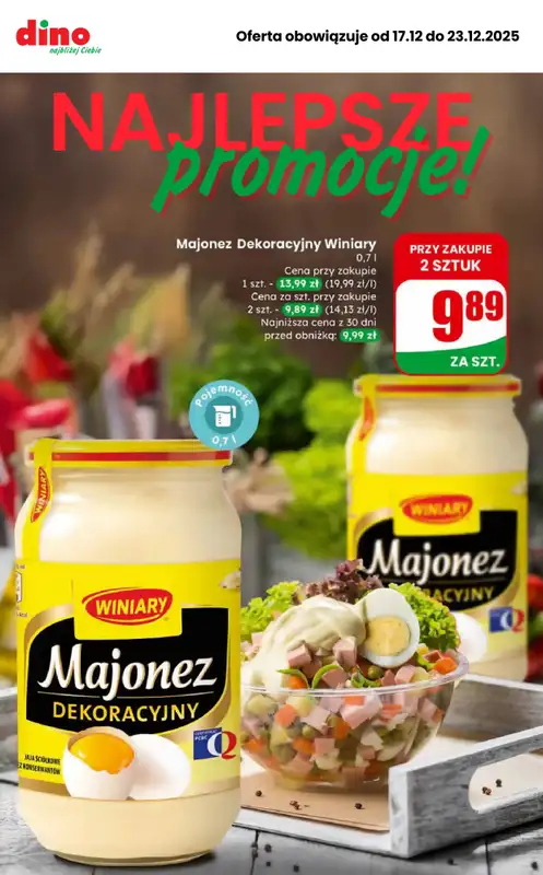 Dino - gazetka promocyjna Najlepsze promocje!  