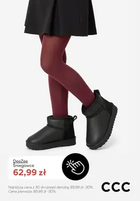 CCC - gazetka promocyjna WYPRZEDAŻ - obuwie dziecięce od środy 17.12  - strona 3