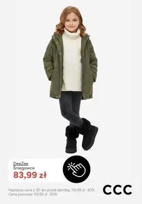 CCC - gazetka promocyjna WYPRZEDAŻ - obuwie dziecięce od środy 17.12  - strona 10