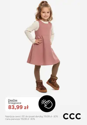 CCC - gazetka promocyjna WYPRZEDAŻ - obuwie dziecięce od środy 17.12  - strona 8