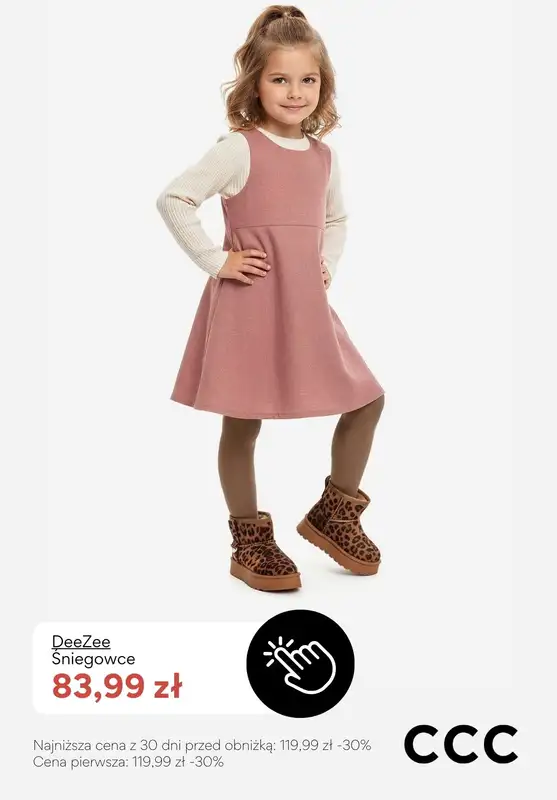 CCC - gazetka promocyjna WYPRZEDAŻ - obuwie dziecięce od środy 17.12  - strona 8