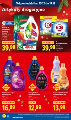 Lidl - gazetka promocyjna Oferta od poniedziałku od poniedziałku 15.12 do środy 17.12 - strona 66
