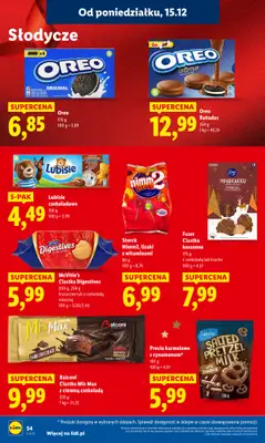 Lidl - gazetka promocyjna Oferta od poniedziałku od poniedziałku 15.12 do środy 17.12 - strona 56