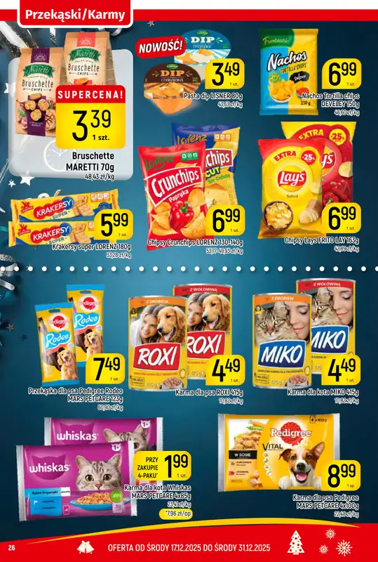 Delikatesy Piotruś Pan - gazetka promocyjna Gazetka od środy 17.12 do środy 31.12 - strona 26