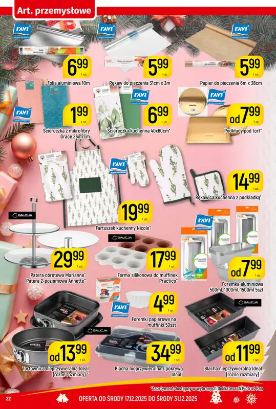 Delikatesy Piotruś Pan - gazetka promocyjna Gazetka od środy 17.12 do środy 31.12 - strona 22