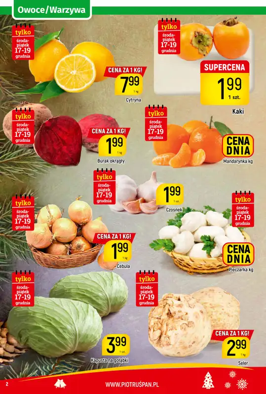 Delikatesy Piotruś Pan - gazetka promocyjna Gazetka od środy 17.12 do środy 31.12 - strona 2