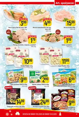 Delikatesy Piotruś Pan - gazetka promocyjna Gazetka od środy 17.12 do środy 31.12 - strona 13