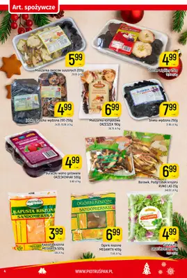 Delikatesy Piotruś Pan - gazetka promocyjna Gazetka od środy 17.12 do środy 31.12 - strona 4
