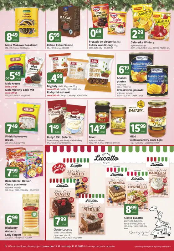 Marketvita - gazetka promocyjna Gazetka od środy 17.12 do środy 31.12 - strona 6