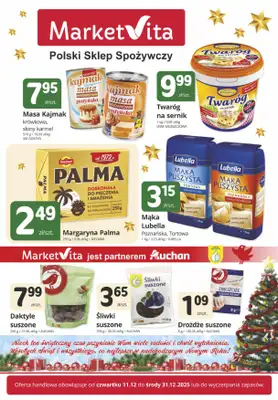 Marketvita - gazetka promocyjna Gazetka od środy 17.12 do środy 31.12