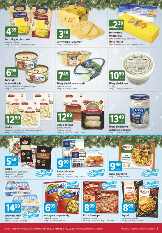 Marketvita - gazetka promocyjna Gazetka od środy 17.12 do środy 31.12 - strona 3