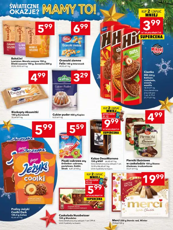 LEWIATAN - gazetka promocyjna Mamy TO w Lewiatanie – woj. świętokrzyskie od środy 17.12 do środy 24.12 - strona 11