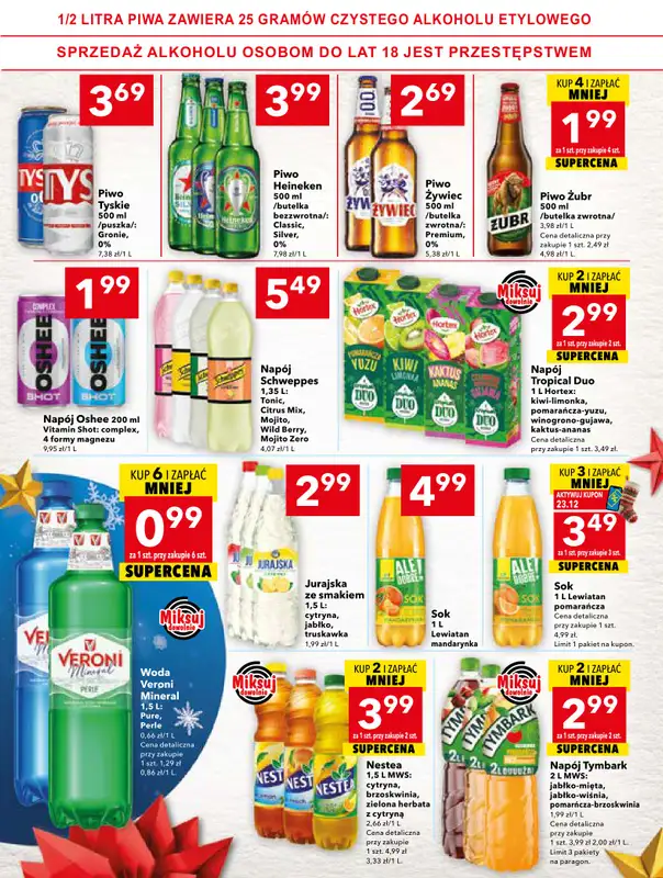 LEWIATAN - gazetka promocyjna Mamy TO w Lewiatanie – woj. świętokrzyskie od środy 17.12 do środy 24.12 - strona 13