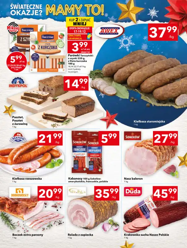 LEWIATAN - gazetka promocyjna Mamy TO w Lewiatanie – woj. świętokrzyskie od środy 17.12 do środy 24.12 - strona 3