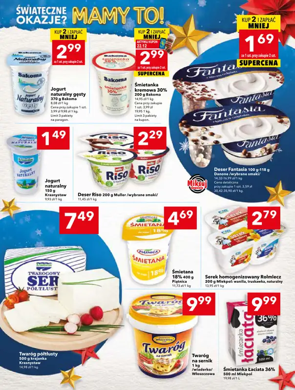 LEWIATAN - gazetka promocyjna Mamy TO w Lewiatanie – woj. świętokrzyskie od środy 17.12 do środy 24.12 - strona 7