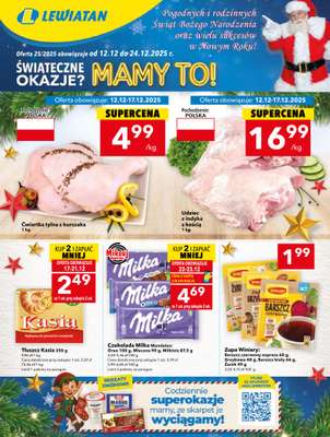 LEWIATAN - gazetka promocyjna Mamy TO w Lewiatanie – woj. świętokrzyskie od środy 17.12 do środy 24.12