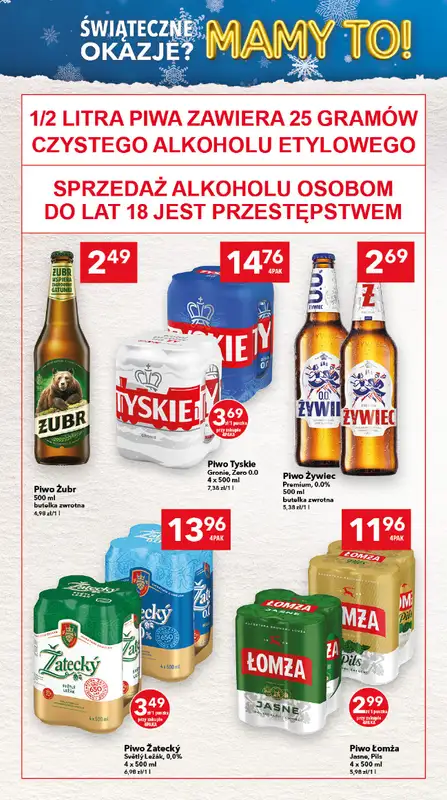 LEWIATAN - gazetka promocyjna Mamy TO w Lewiatanie – woj. lubelskie od środy 17.12 do wtorku 23.12 - strona 14