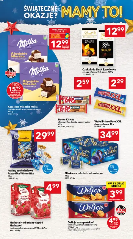 LEWIATAN - gazetka promocyjna Mamy TO w Lewiatanie – woj. lubelskie od środy 17.12 do wtorku 23.12 - strona 12