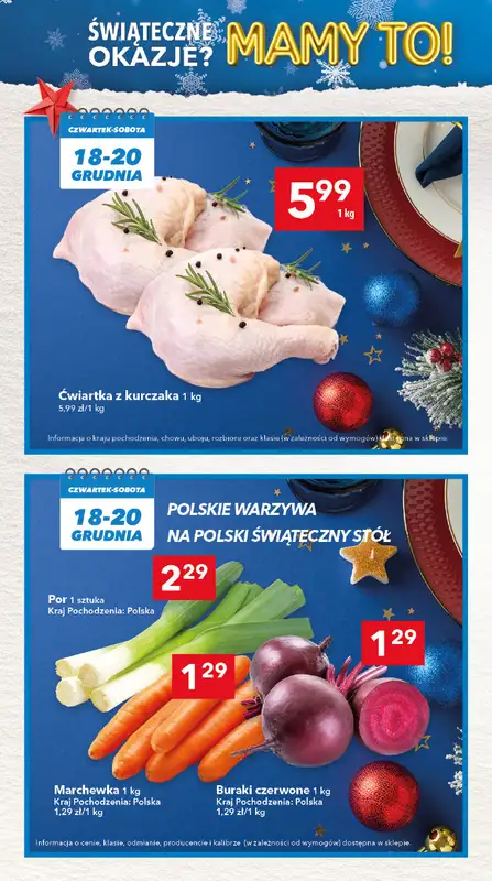 LEWIATAN - gazetka promocyjna Mamy TO w Lewiatanie – woj. lubelskie od środy 17.12 do wtorku 23.12 - strona 6