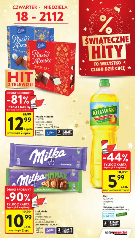 Intermarche - gazetka promocyjna Gazetka od czwartku 18.12 do wtorku 23.12 - strona 4