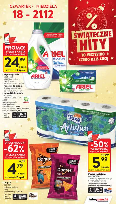 Intermarche - gazetka promocyjna Gazetka od czwartku 18.12 do wtorku 23.12 - strona 6