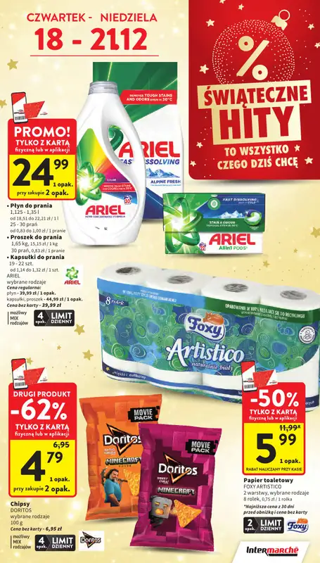 Intermarche - gazetka promocyjna Gazetka od czwartku 18.12 do wtorku 23.12 - strona 6