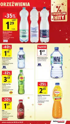 Intermarche - gazetka promocyjna Gazetka od czwartku 18.12 do wtorku 23.12 - strona 49