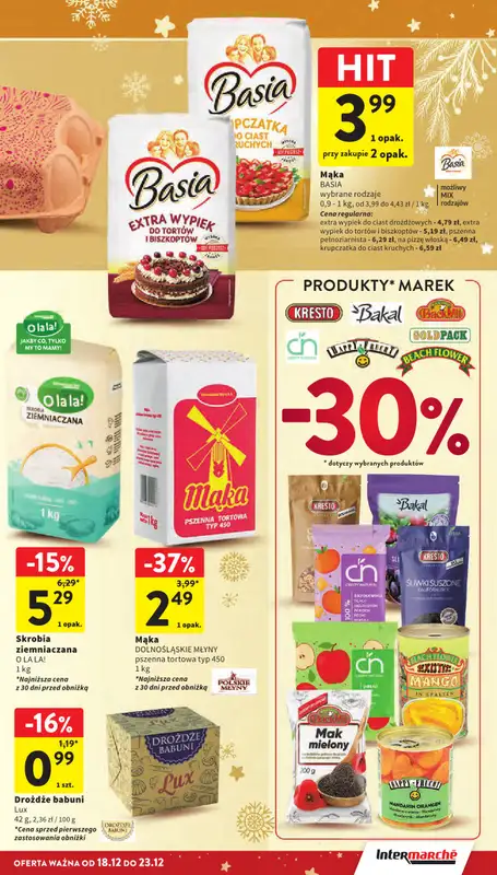 Intermarche - gazetka promocyjna Gazetka od czwartku 18.12 do wtorku 23.12 - strona 25