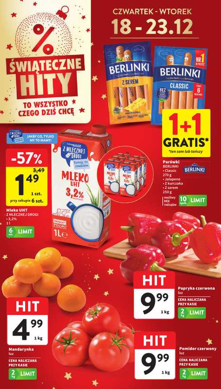 Intermarche - gazetka promocyjna Gazetka od czwartku 18.12 do wtorku 23.12 - strona 7