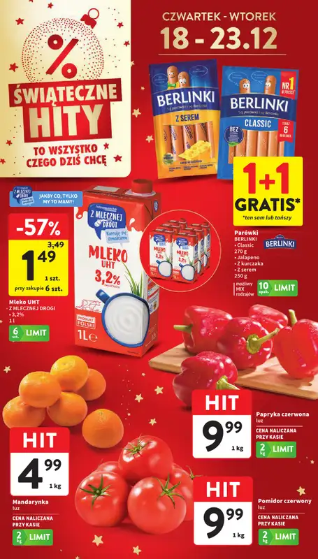 Intermarche - gazetka promocyjna Gazetka od czwartku 18.12 do wtorku 23.12 - strona 7