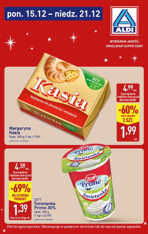 Aldi - gazetka promocyjna Weekend super cen w Aldi! od czwartku 18.12 do niedzieli 21.12 - strona 9