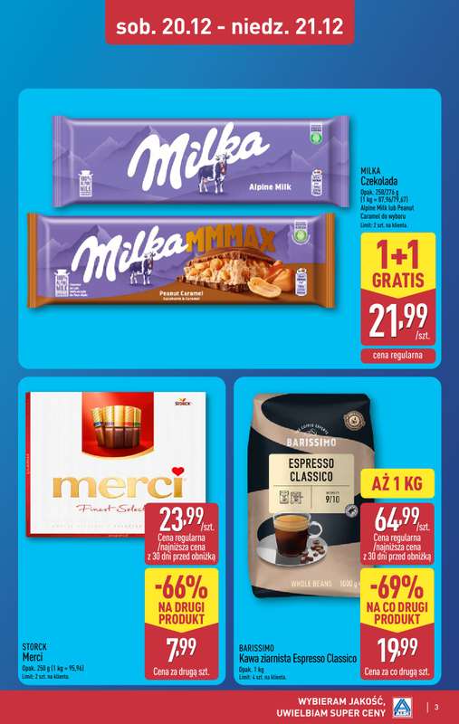 Aldi - gazetka promocyjna Weekend super cen w Aldi! od czwartku 18.12 do niedzieli 21.12 - strona 3