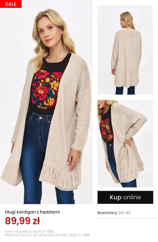 Top Secret - gazetka promocyjna Ciepłe swetry na zimne dni od środy 17.12 do poniedziałku 29.12 - strona 10