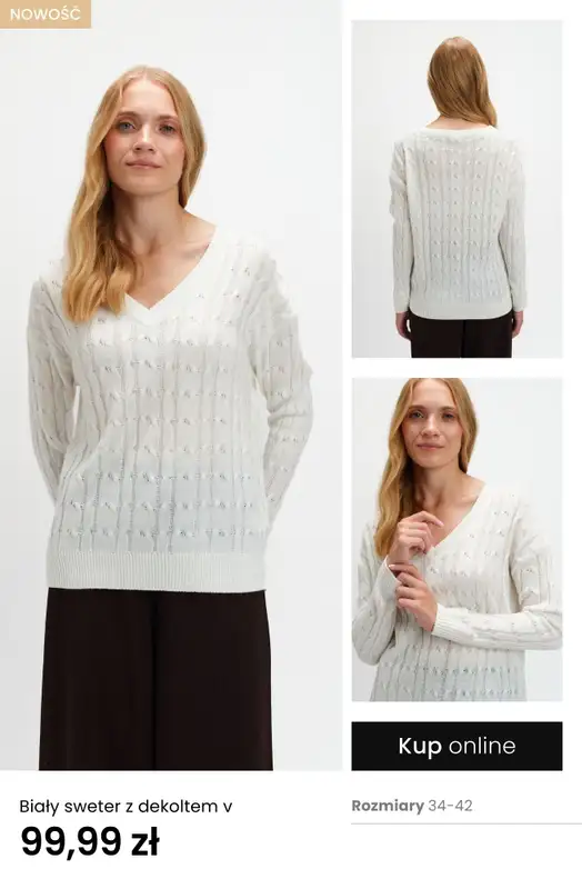 Top Secret - gazetka promocyjna Ciepłe swetry na zimne dni od środy 17.12 do poniedziałku 29.12 - strona 5