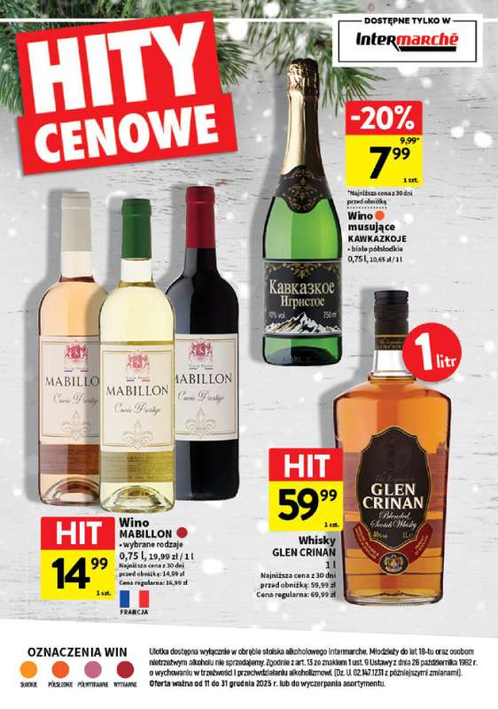 Intermarche - gazetka promocyjna Katalog alkoholi od poniedziałku 15.12 do środy 31.12 - strona 28