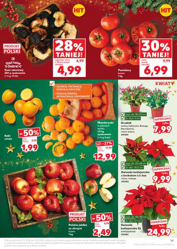 Kaufland - gazetka promocyjna Oferta Kaufland od środy 17.12 do wtorku 23.12 - strona 19