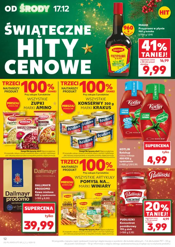 Kaufland - gazetka promocyjna Oferta Kaufland od środy 17.12 do wtorku 23.12 - strona 12