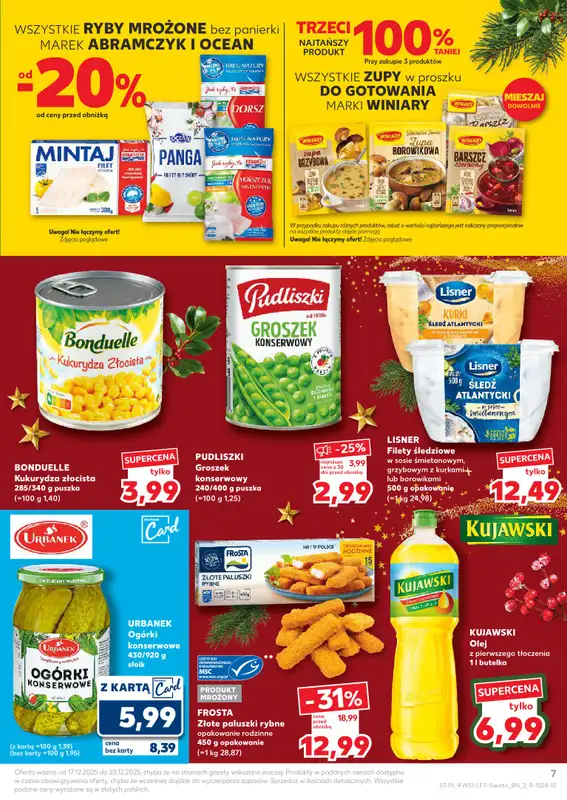 Kaufland - gazetka promocyjna Oferta Kaufland od środy 17.12 do wtorku 23.12 - strona 7