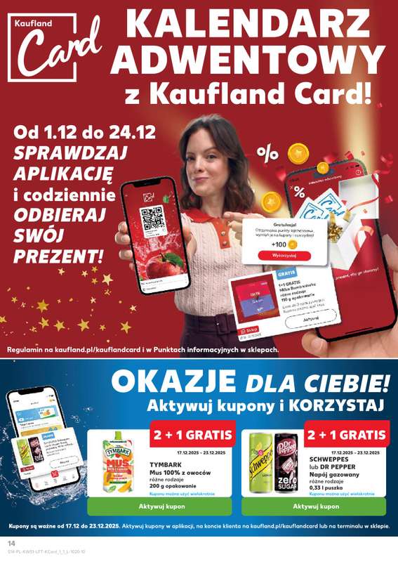 Kaufland - gazetka promocyjna Oferta Kaufland od środy 17.12 do wtorku 23.12 - strona 14