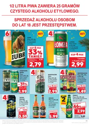 Kaufland - gazetka promocyjna Oferta Kaufland od środy 17.12 do wtorku 23.12 - strona 51