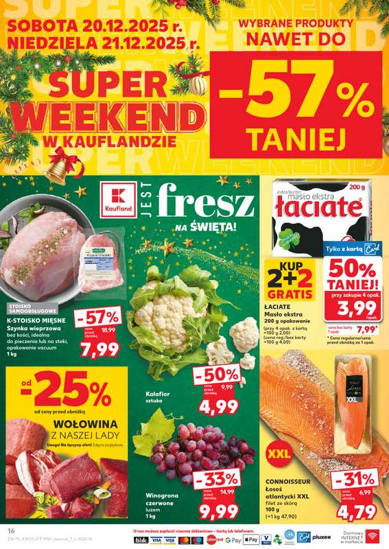 Kaufland - gazetka promocyjna Oferta Kaufland od środy 17.12 do wtorku 23.12 - strona 16