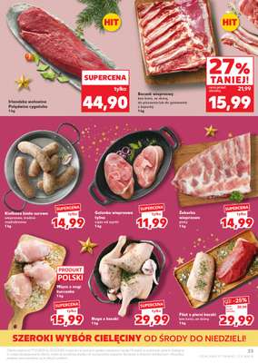 Kaufland - gazetka promocyjna Oferta Kaufland od środy 17.12 do wtorku 23.12 - strona 23
